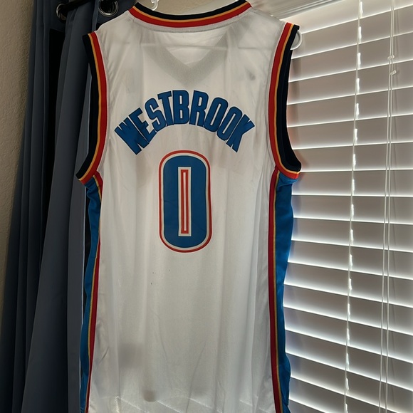 NBA Oklahoma Thunder Russell Westbrook Jersey Adidas - Picture 4 of 4